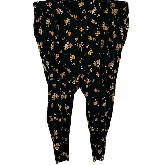 Torrid Women Pull On Pants Boho Black Whimsigoth Dark Fem Fall Office Size 3X - Picture 1 of 7